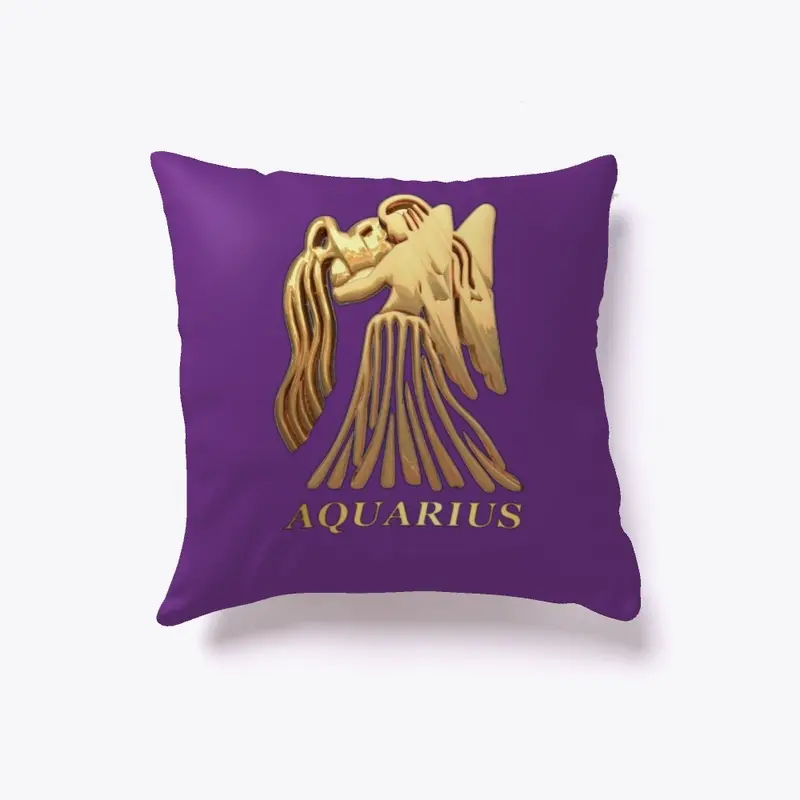 Aquarius - Gold Prints