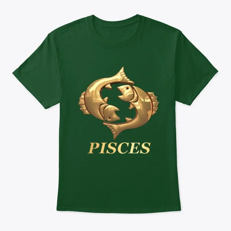 Pisces- Gold Prints