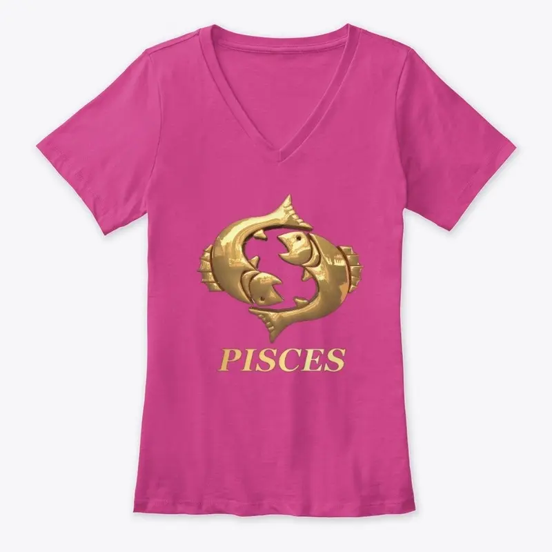 Pisces- Gold Prints