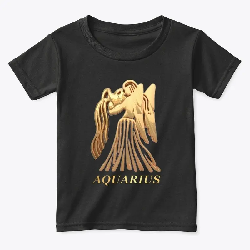 Aquarius - Gold Prints