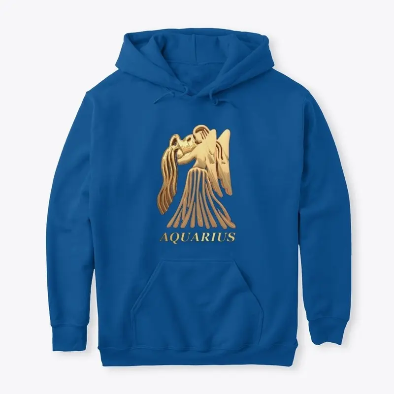 Aquarius - Gold Prints