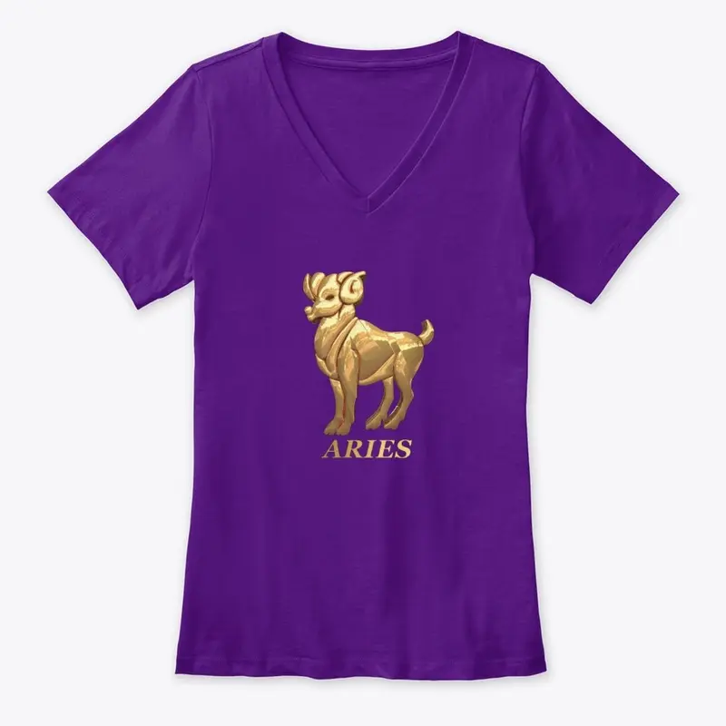 Aries - Gold Prints