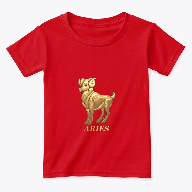 Aries - Gold Prints