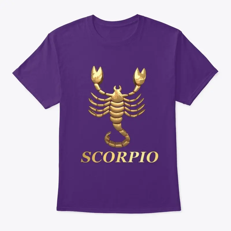 Scorpio- Gold Prints