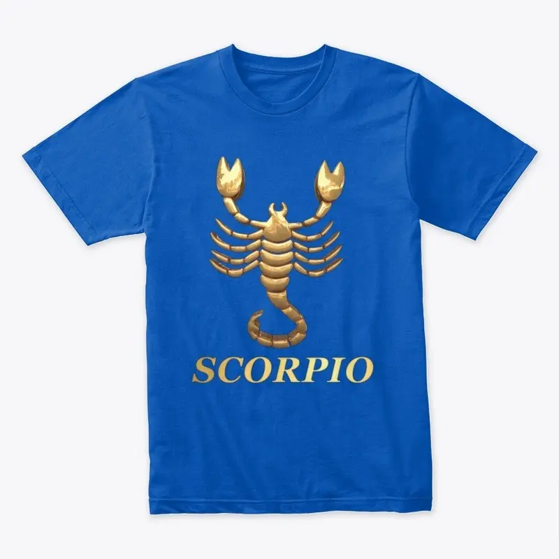 Scorpio- Gold Prints