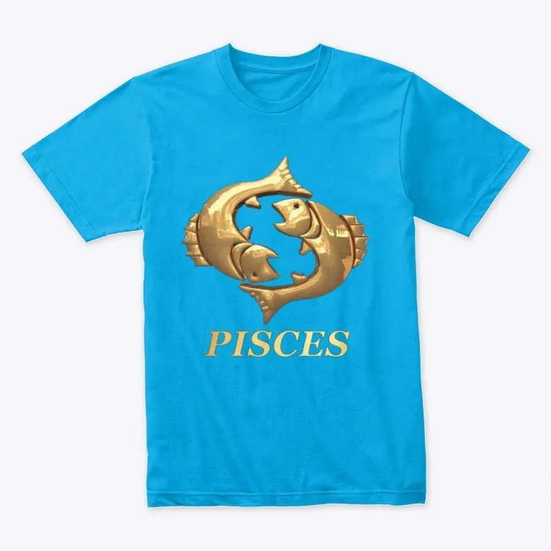 Pisces- Gold Prints